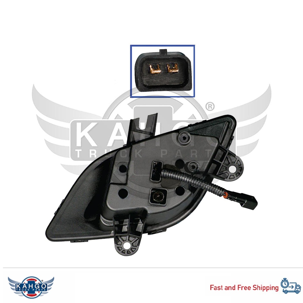 Fog Lamp RH Chrome LED Freightliner P4 564.46077RCY