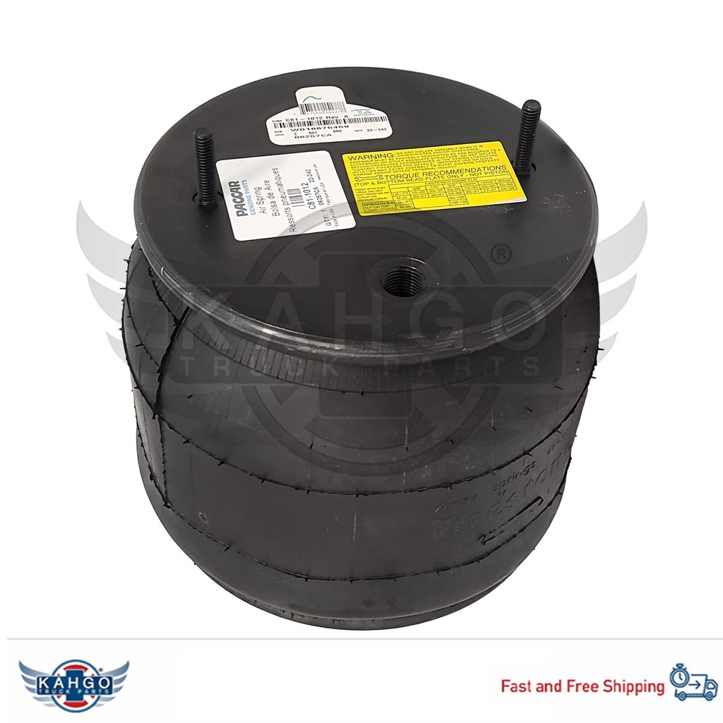 OEM Paccar Kenworth Air Spring C81-1012 AS9069 HDV9069