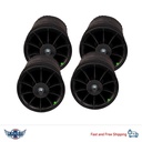 Air Spring Rolling Lobe 410.P9875 W01-358-1191 73746 W01-358-9875 (Pack of 4)