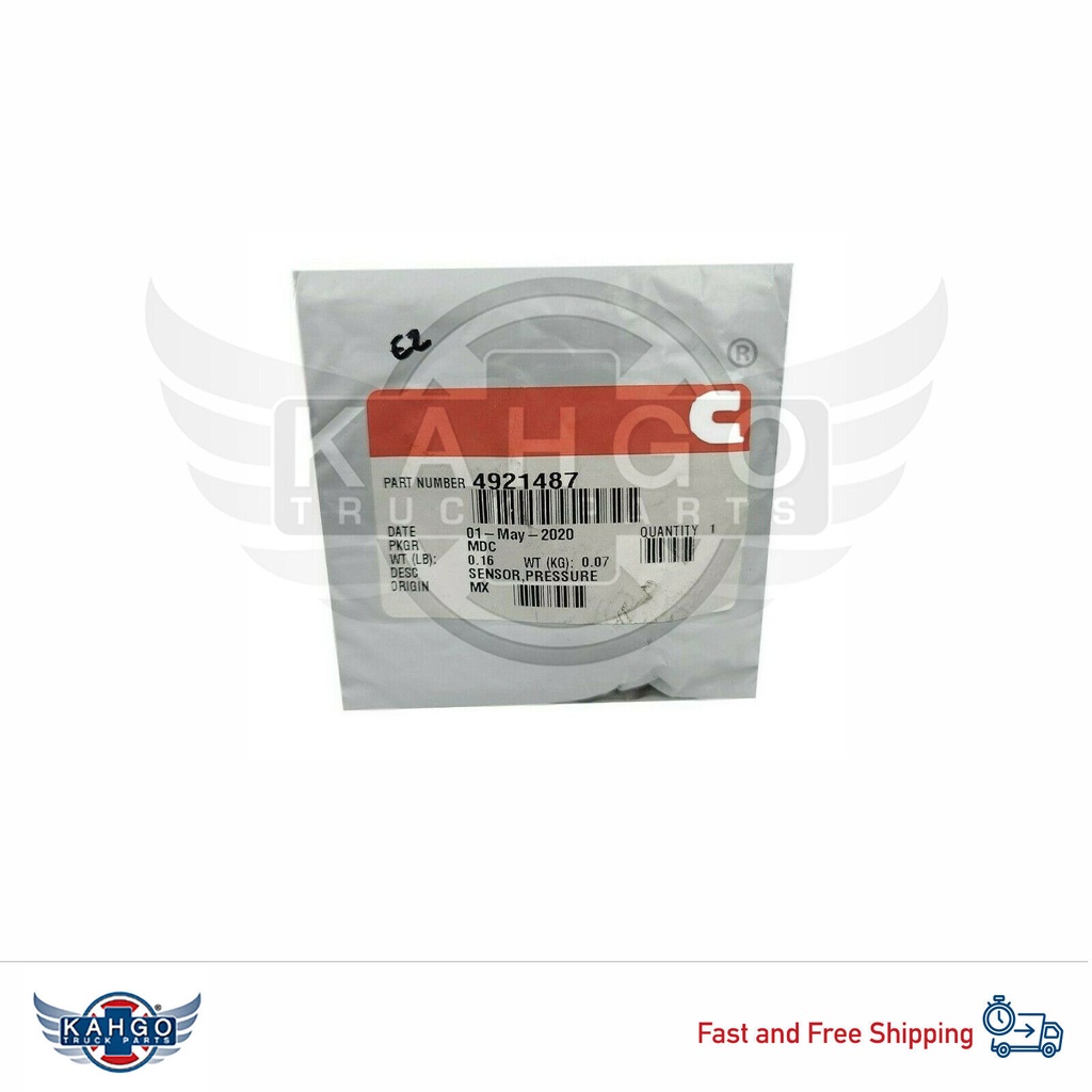 New OEM Genuine Cummins Oil Pressure Sensor 4921487