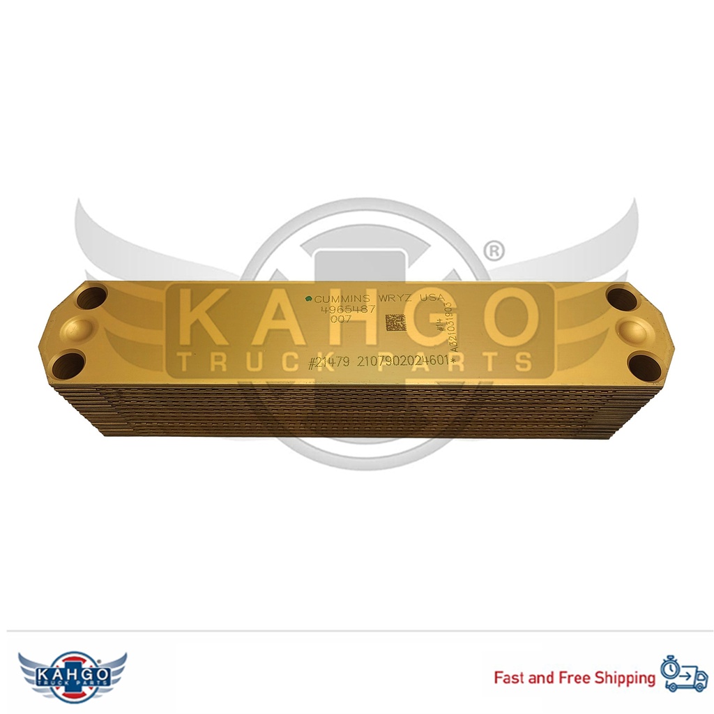 OEM CUMMINS OIL COOLER  4965487 is superceded by 4965487CUM