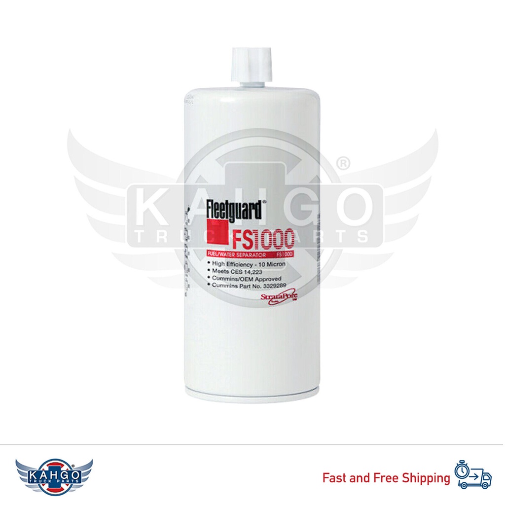 FleetGuard  Fuel Filter with Water Separator  FS1000
