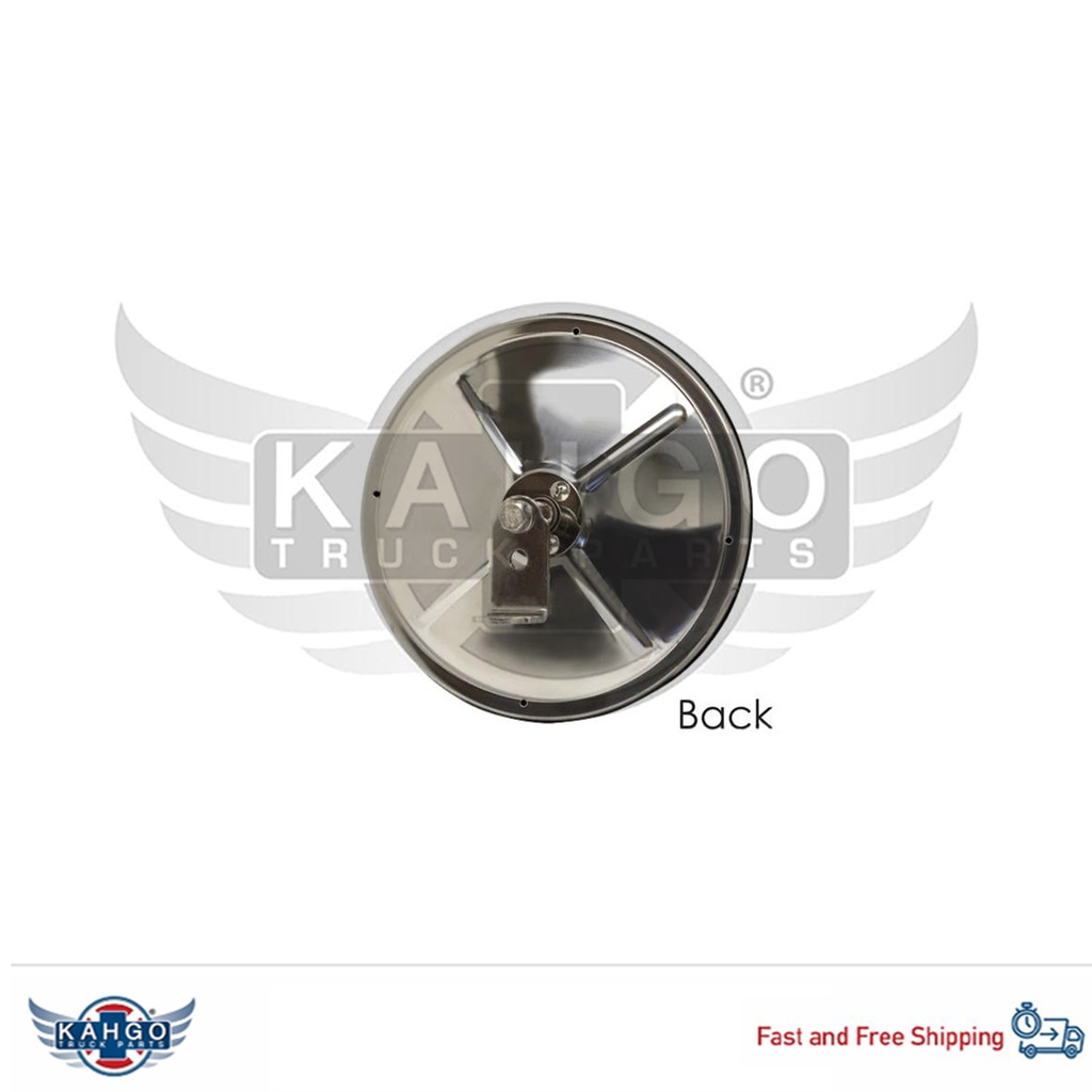 Convex Mirror w/ L Bracket 7.5in S.Steel 563.9003 604976 60032 604978