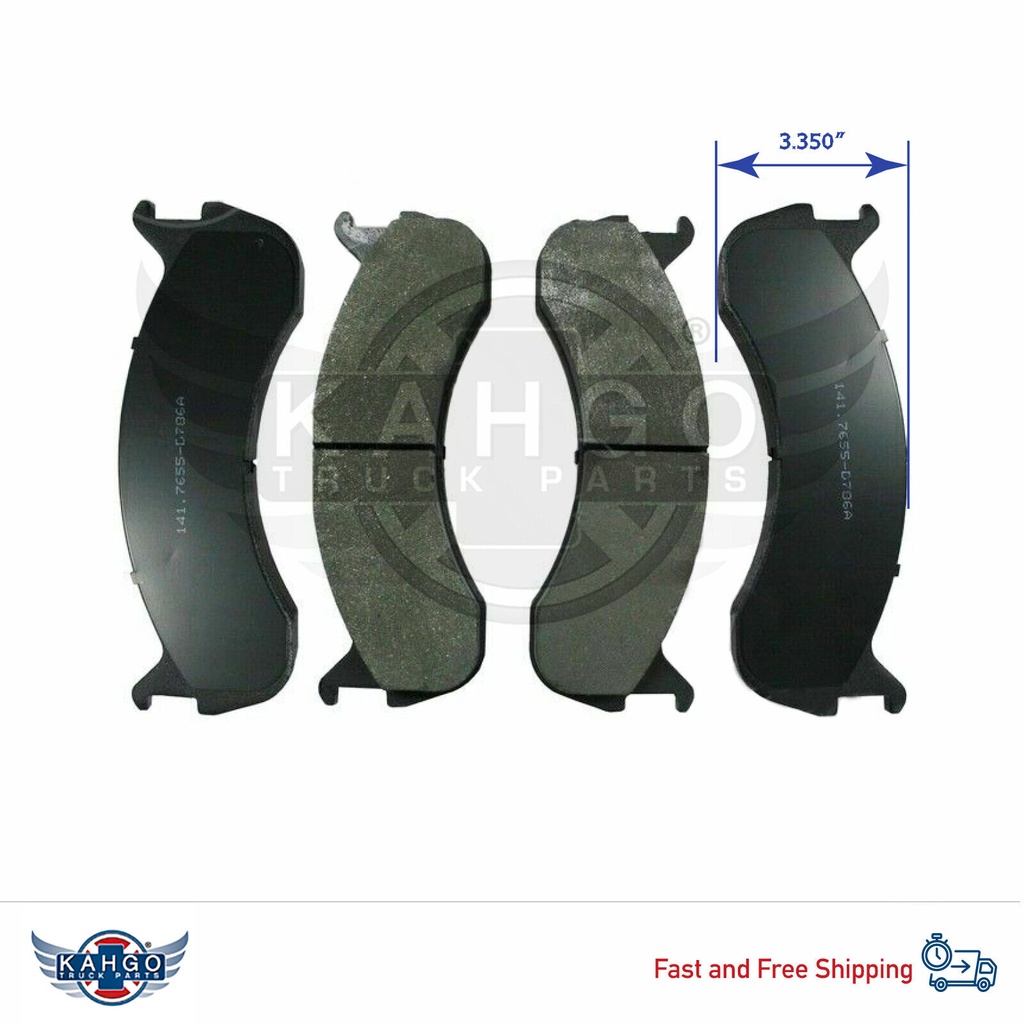 BRAKE PADS 1.055IN THICK 141.7655-D786A    	4153301