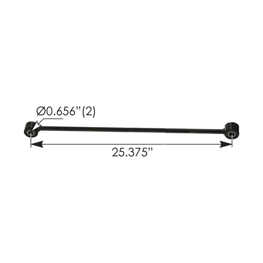 Radiator Support Rod Peterbilt TRR7501 F651080637094, F656058637904