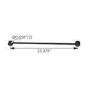 Radiator Support Rod Peterbilt TRR7501 F651080637094, F656058637904
