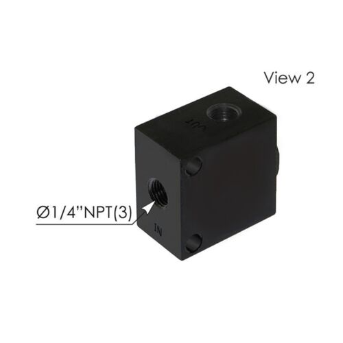 Quick Release Valve 1/4in NPT 170.QR1401A