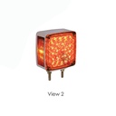 Pedestal Light Square Double Face LED RH 571.LD25AR52R1 2758 G5540 38757