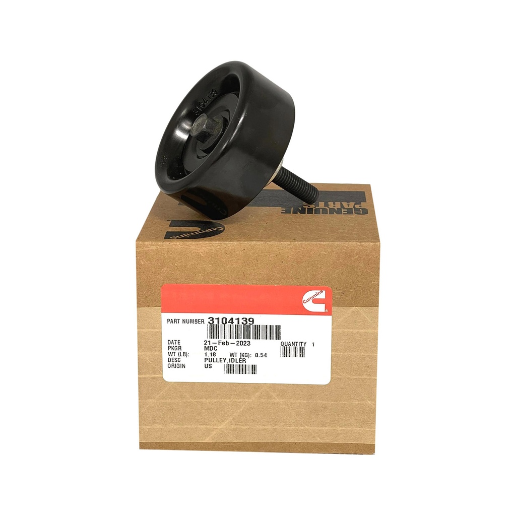 OEM CUMMINS IDDLER PULLEY ISX 3104139