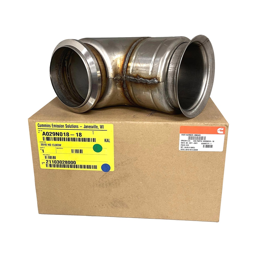 OEM CUMMINS ELBOW, TU SPC 2880423