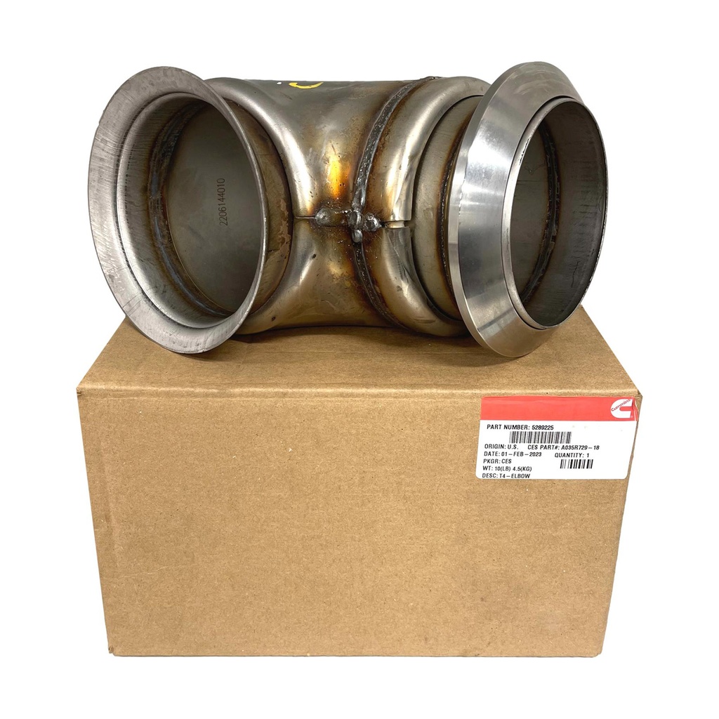 OEM CUMMINS ELBOW-DPF OUTLET 5289225