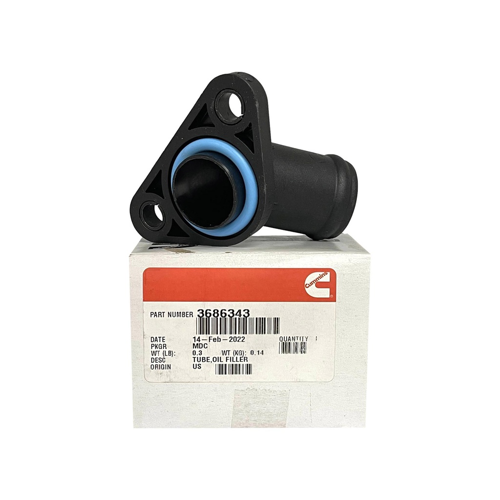 OEM CUMMINS TUBE, OIL FILTER 3686343