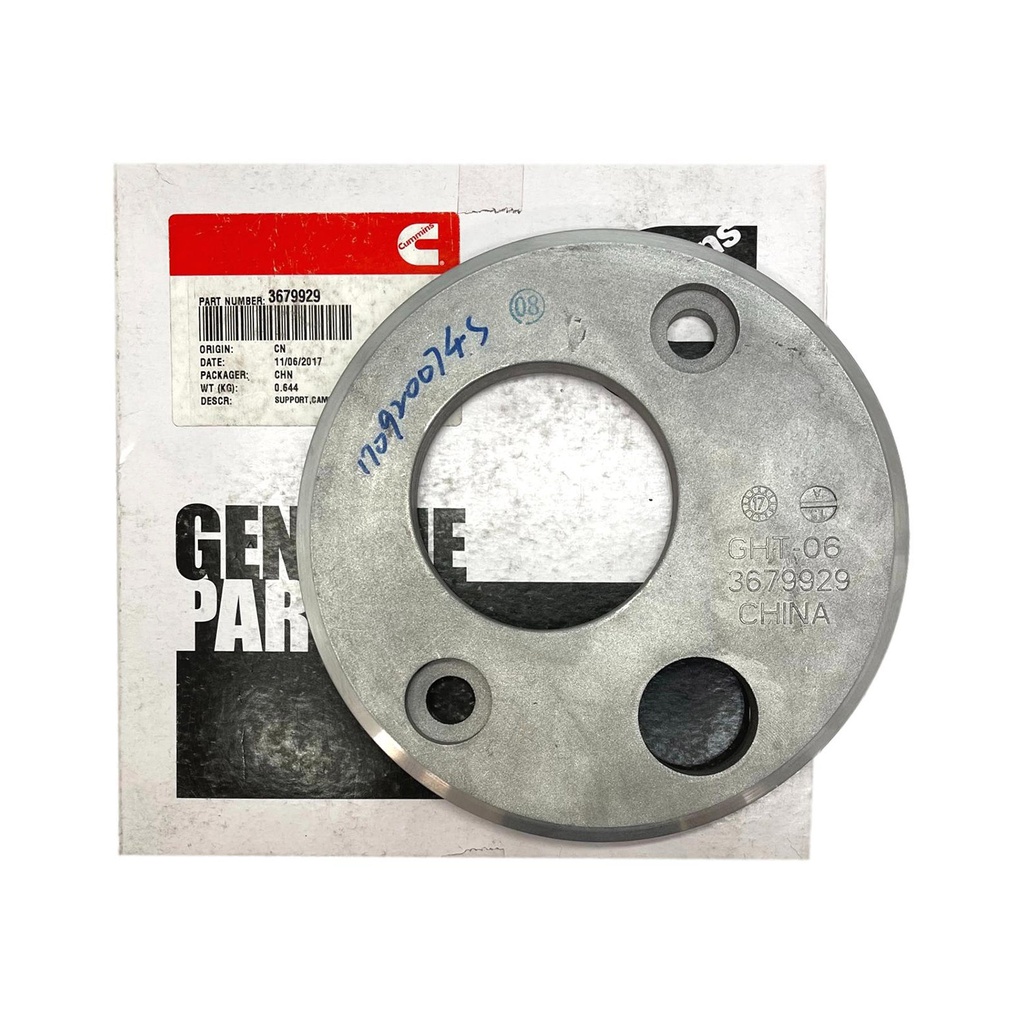OEM Cummins SUPPORT CUMSHAFT THRUST 3679929CUM 3679929