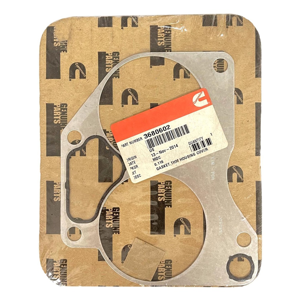 OEM Cummins THERMOSTAT GASKET CUMMINS ISX 2000 3680602CUM 3680602 131646