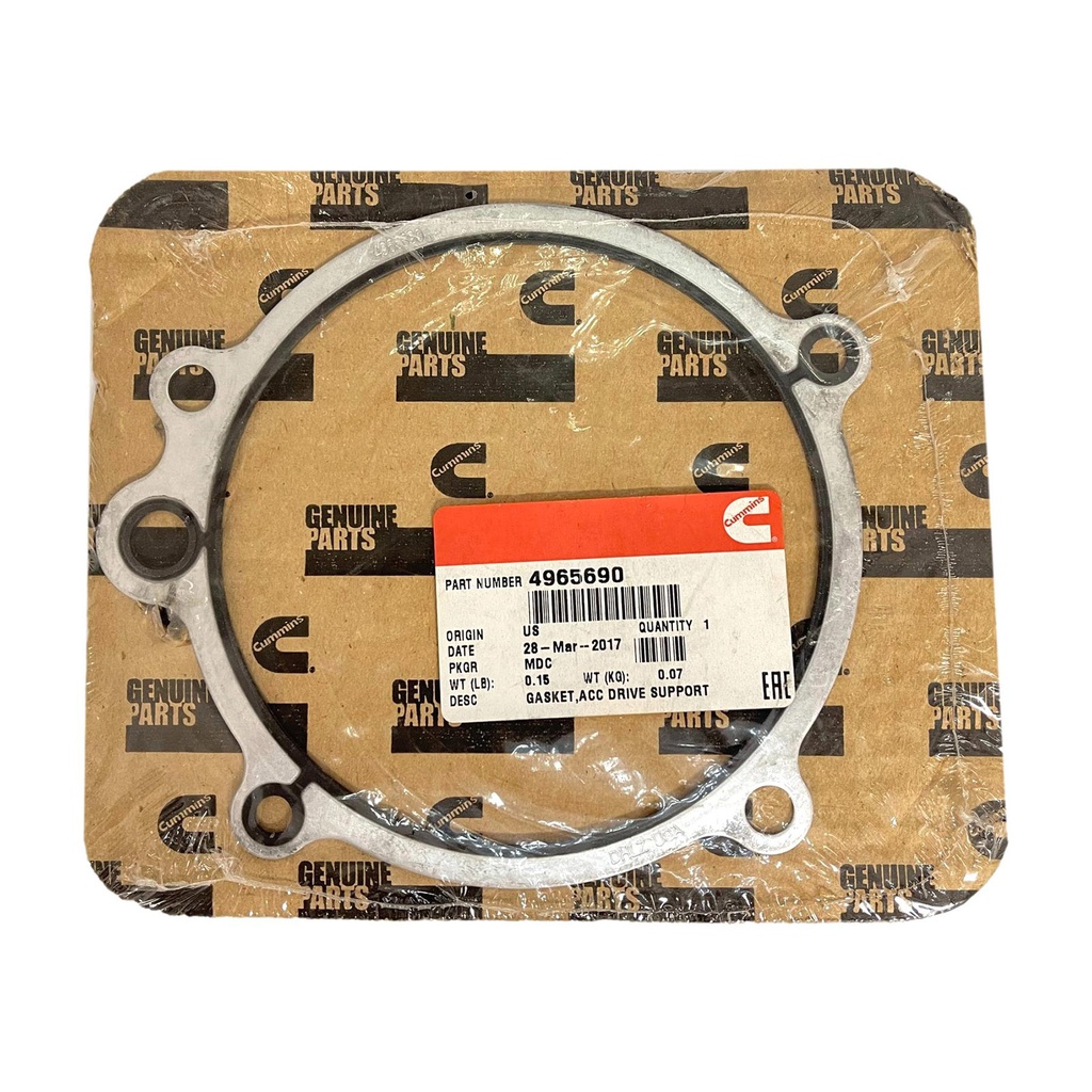 OEM Cummins FRONT AIR COMP GASKET ISX 4965690CUM 4965690 3680443 131659