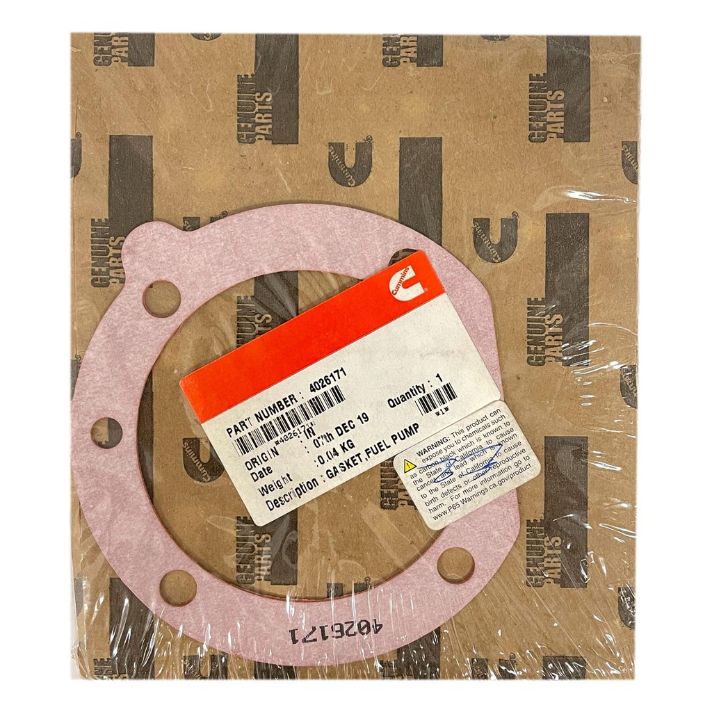 OEM Cummins FUEL PUMP GASKET N14 4026171CUM 4026171 131368
