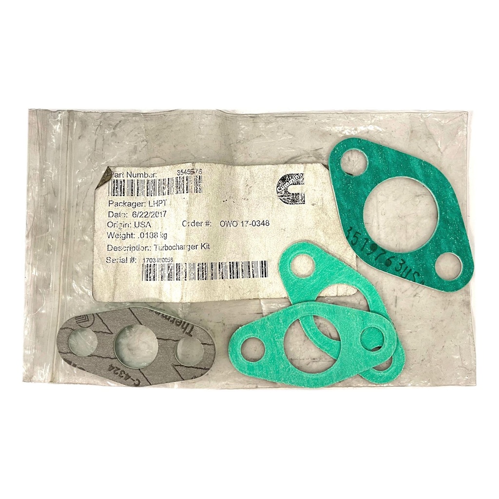 OEM Cummins TURBO GASKET VOLVO 3545576CUM 3545576