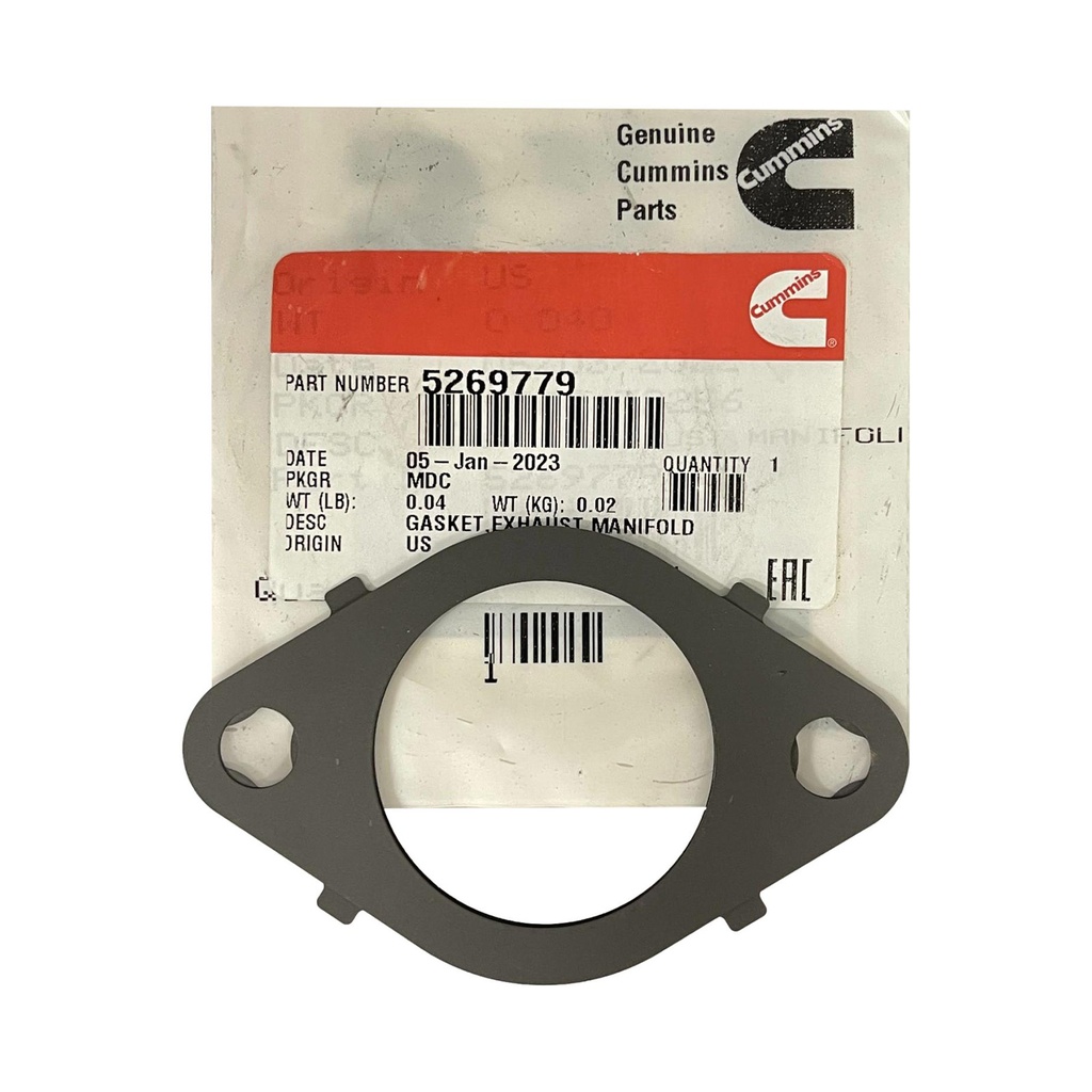 OEM Cummins EXH MANIFOLD GASKET ISX ISC 5269779CUM 5269779 3937479 131706
