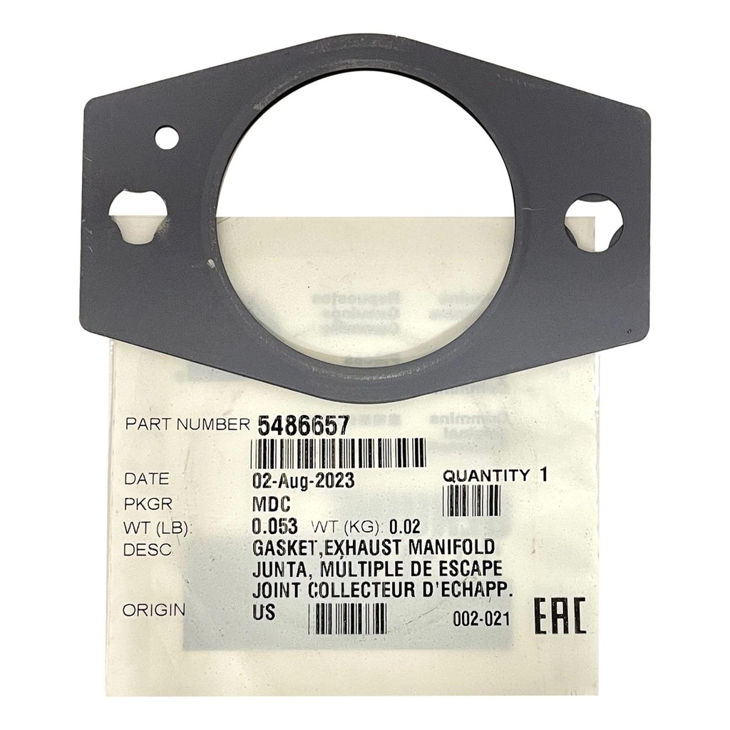 OEM Cummins GASKET 5486657CUM 5486657 3682710