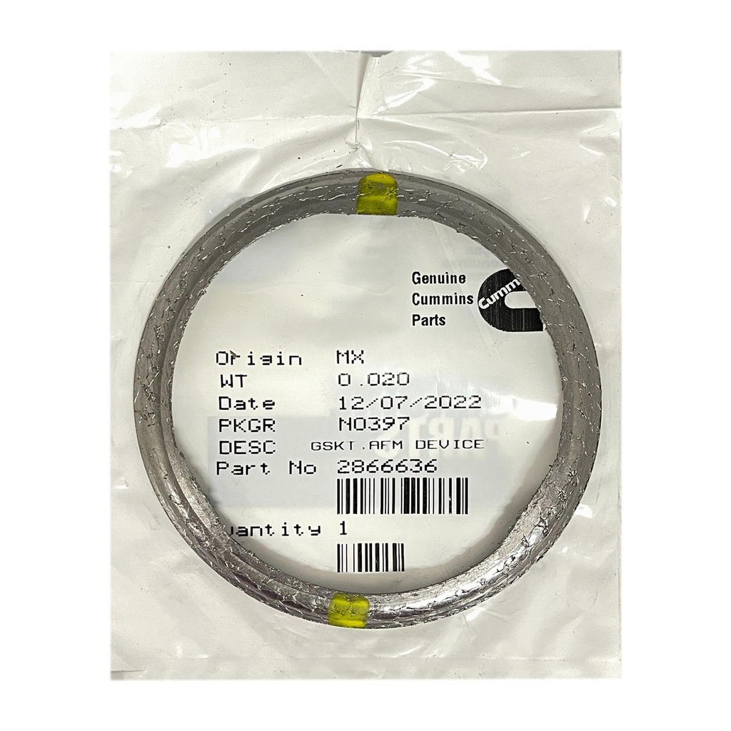 OEM Cummins DPF GASKET TINY CAT 2866636CUM 2866636