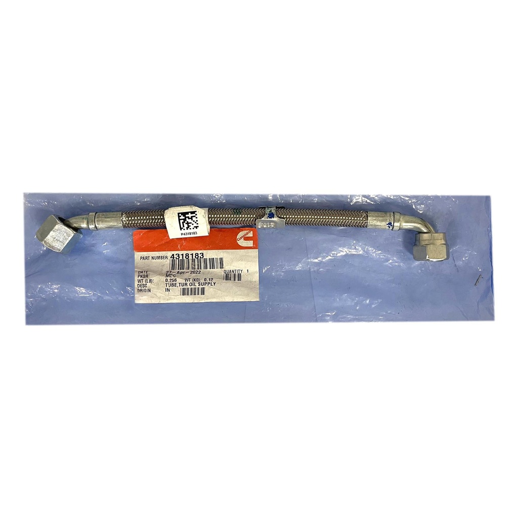 OEM Cummins Oil Drain Tube 4318183CUM 4318183