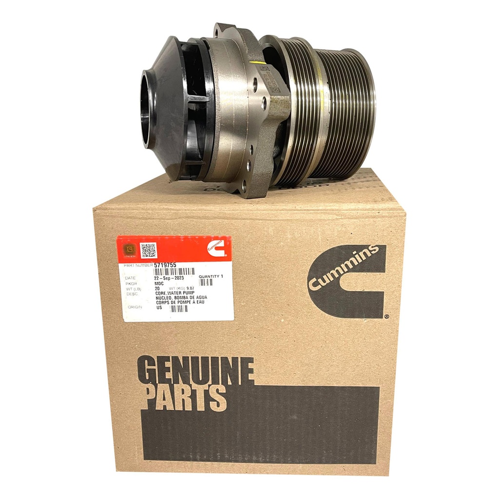 OEM Cummins PUMP WAT SPC 5719755CUM 5719755 3692580