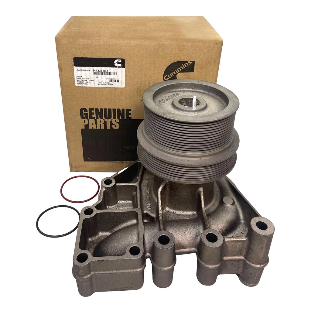OEM Cummins WATER PUMP ISX REBUILD 5473364RXCUM 5473364RX 4089158RX 4089910RX