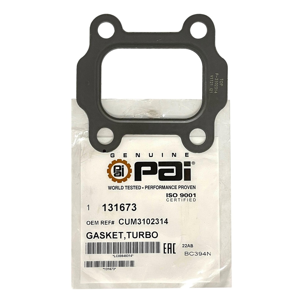 Cummins GASKET TURBO 131673 3102314 102314