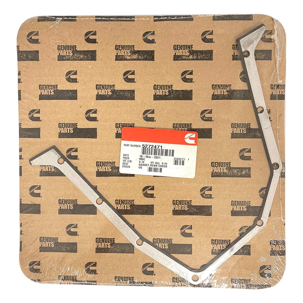 OEM Cummins REAR COVER GASKET 5272471CUM 5272471