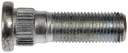 M12-1.25 Serrated Wheel Stud - 14.35mm Knurl, 42mm Length 610-378 Nissan