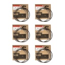 OEM Cummins PISTON RING SET ISX 5405717CUM 5405717 3680725 4089406 (Pack of 6)