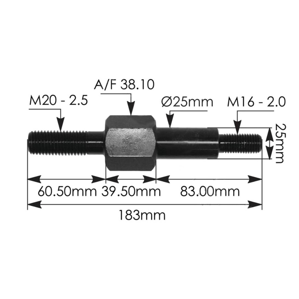 Shock Bracket Stud Kenworth MK16947, K233509, G15621, K233-509