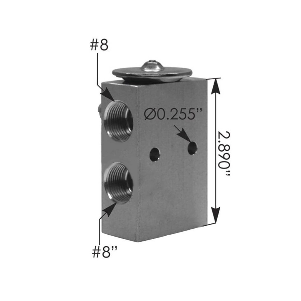 Expansion Valve Kenworth 830.42018, 1644, 12-2015A, 540446BSM, 31-31214