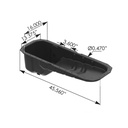 Oil Pan Cummins ISX 15.0L EPA13 802.902887, 3692887