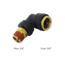 PLC Swivel Male Elbow DOT 5/8in X 3/8in 177.12C6910C, 369PTC106, QL136910C