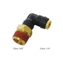 PLC Swivel Male Elbow DOT 1/4in X 3/8in 177.12C694C, 369PTC46, QL13694C, 016246