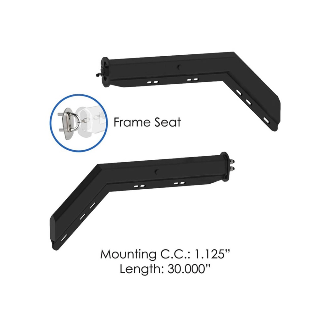 Spring-Loaded Hanger Angled Black FS 562.457FS, B673025NTBK, 10650, B67NT