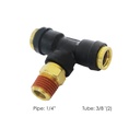 PLC SWL Male Branch Tee DOT 3/8 X 1/4in 177.12C726B, 372PTC64, QL13726B, 016364