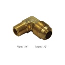Male Elbow 1/2in SAE X 1/4in Pipe 177.8498B, 49X8X4, 149F84, 498B, 014984