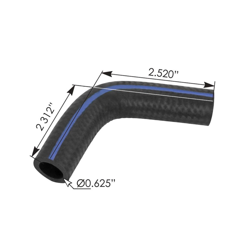 Coolant Supply Hose Freightliner 5/8" ID 561.46946, 0427946000, 04-27946-000