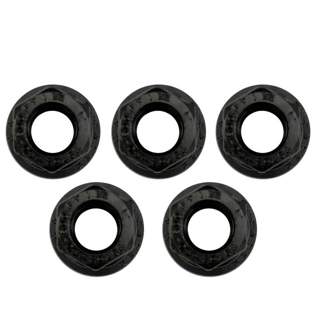 Flanged Cap Nut 201.3014SE, E-6000A, E-9318, R006000A, W1338, 39702 (Pack of 5)
