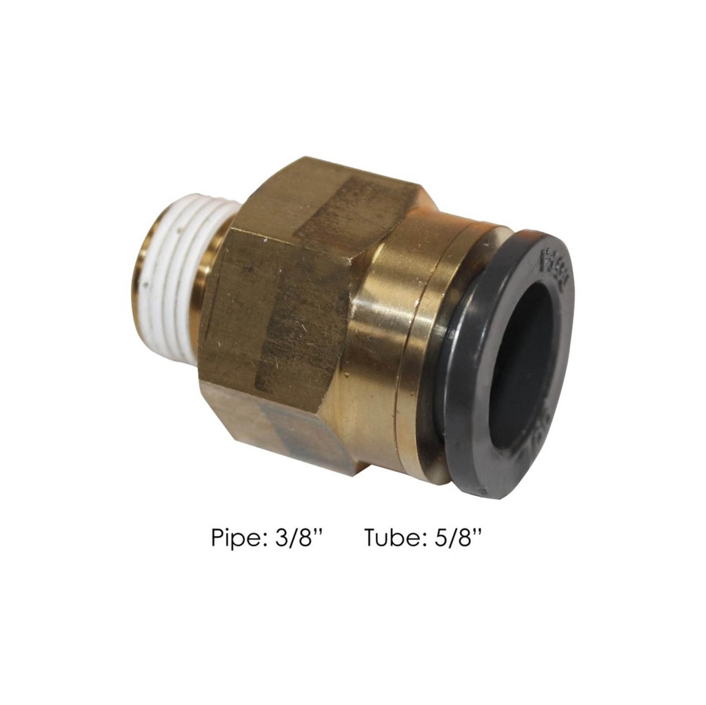 PLC Male Connector 5/8 X 3/8in 177.116810C, QL136810C, 016163, S768PMT106