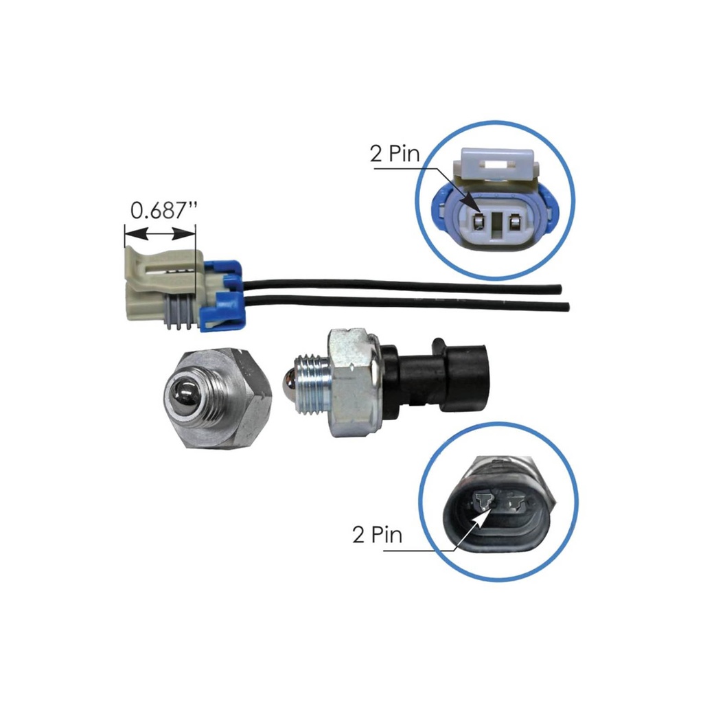 Back-Up Light Switch IHC 577.55525, 1699216C91, 1698969C1, 2038062C1, 461778C1