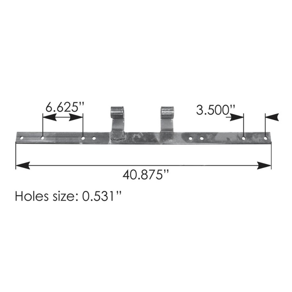 Hood Cross Bar Assembly Freightliner HLK2137, A1713336000, A17-13336-000
