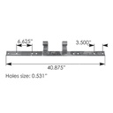 Hood Cross Bar Assembly Freightliner HLK2137, A1713336000, A17-13336-000