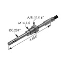 Temp Sensor EGR Mack-Volvo 577.96523, 20741292, 21010707