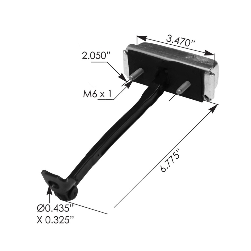Cabin Door Check LH-RH Freightliner HLK2518, A1864914000, A18-64914-000