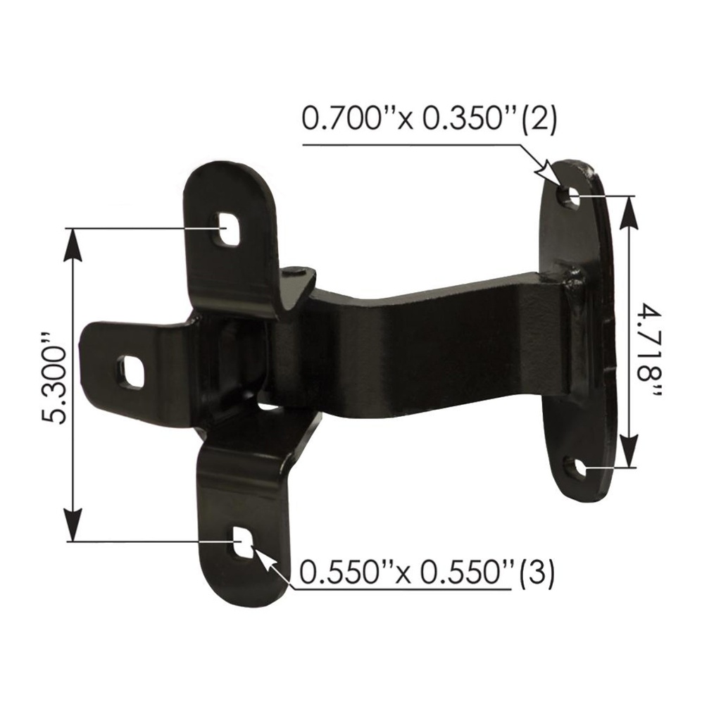 Door Hinge Lower LH Freightliner HLK2761, A18-59836-000, A18-63589-000