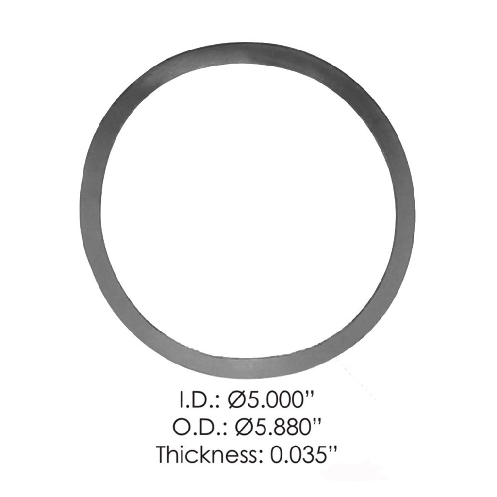 Exhaust Gasket Spherical Freightliner  562.U85588SP,   AMS013, TCXAMS013, TCXAMS013AM