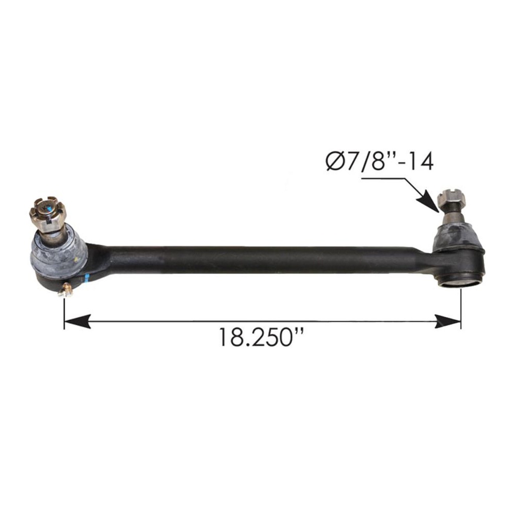 Drag Link 18.250in C to C Freightliner 463.DS4648, 1416659000, 1417648000